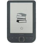 Электронная книга Digma Tome 6' E-ink HD Pearl 758x1024 600MHz 128Mb/4Gb/SD/microSDHC темно-серый, фото 1