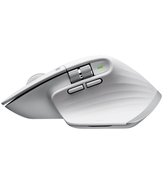 Мышь беспроводная Logitech MX Master 3s светло-серый, 8000 dpi, радиоканал, Bluetooth, USB, кнопки - 7