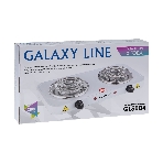 Плита настольная электрическая Galaxy Line GL 3004 белый, 2 кВт, ТЭН, конфорки - 2, эмаль, поворотные переключатели, фото7