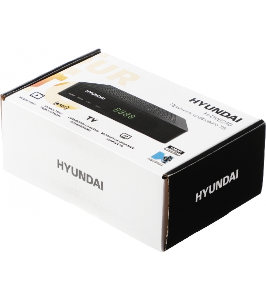 Цифровой TV ресивер HYUNDAI H-DVB240 черный