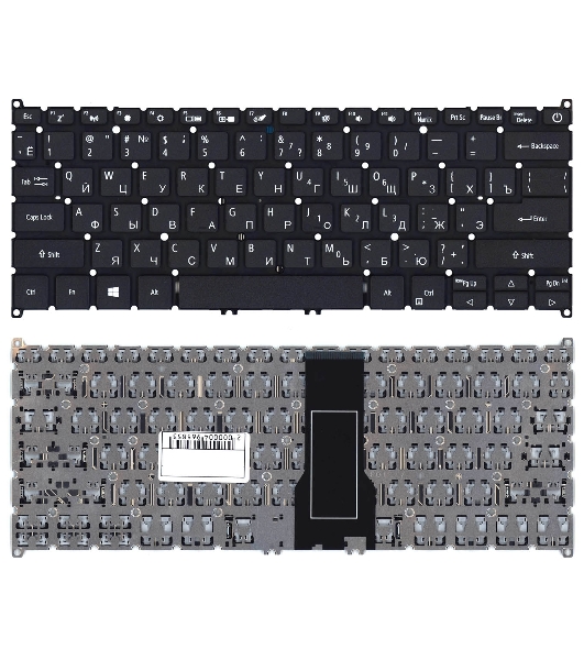 Клавиатура для ноутбука Acer Spin 5 SP513-51 черная