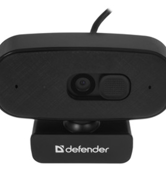 Веб-камера Defender G-lens 2788 UHD 3840x2160, 30 кадр/с, USB, шторка приватности, крепление на мониторе