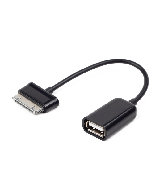 Кабель Gembird/Cablexpert USB 2.0 OTG, USBAF/BM30pin, для планшетов Samsung, 0.15м, пакет