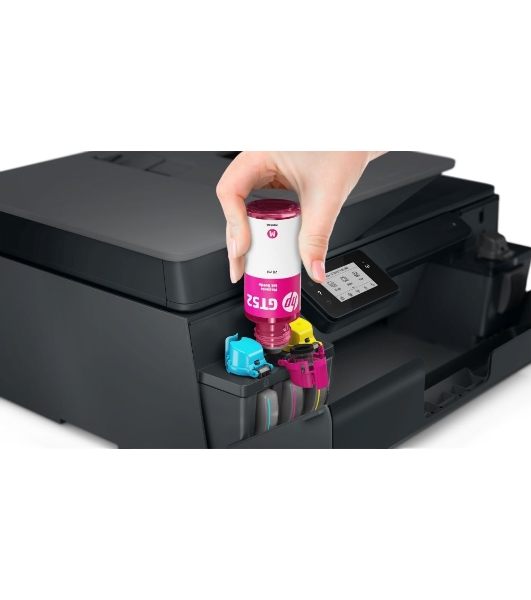 МФУ струйное HP Smart Tank 615 AiO (Y0F71A), A4, цветной, печ. до 22 стр/мин. (ч/б) до 16 стр/мин. (цвет), скан. до 5 стр/мин. (ч/б) 3 стр/мин. (цвет), 1200 x 1200 dpi (ч/б печать, скан.) 1200 x 4800 dpi (печать цвет), USB, Wi-Fi, BlueTooth, Air Print, Mopria