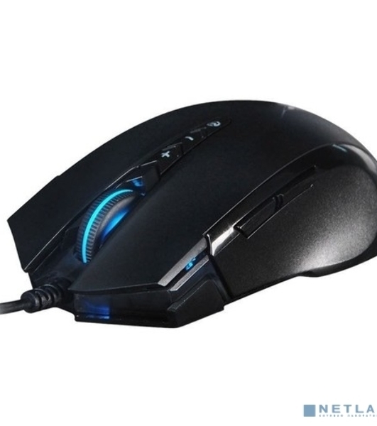 Мышь проводная A4Tech X89 черный, 2400 dpi, USB, кнопки - 8