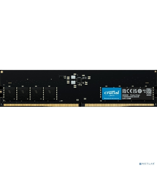 Оперативная память Crucial, DDR5, 32GB (1x32 GB), 4800 MHz, CL40, DIMM