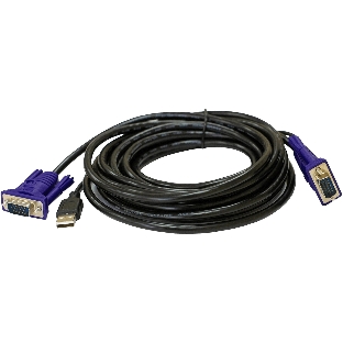 Кабель KVM ORIGO OKVMCU5/A1A с разъемами VGA и USB, 5 м