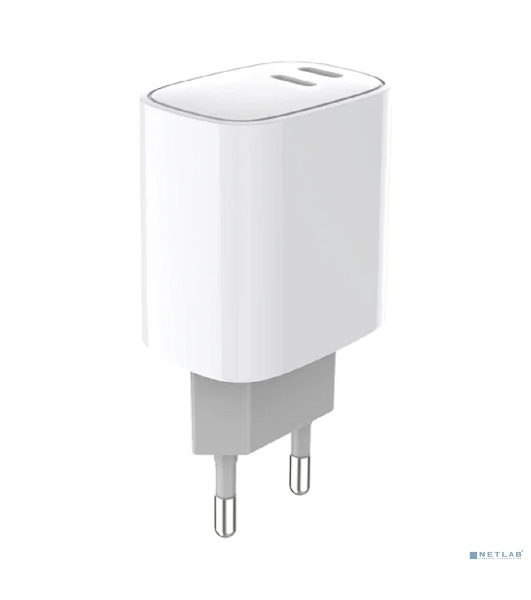 Сетевое зарядное устройство Rexant с двумя портами USB-C + USB-C, 20 Вт