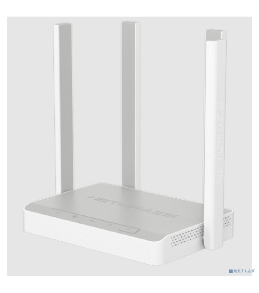 Гигабитный интернет-центр Netcraze Speedster (NC-3013) с Mesh Wi-Fi 5 AC1200, 4-портовым Smart-коммутатором и переключателем режима роутер/ретранслятор