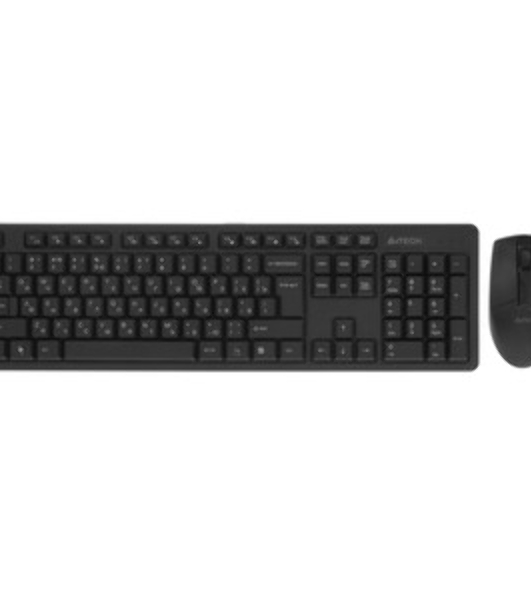 Комплект клавиатура+мышь A4Tech 3330N беспроводной, USB, 1200 DPI, чёрный
