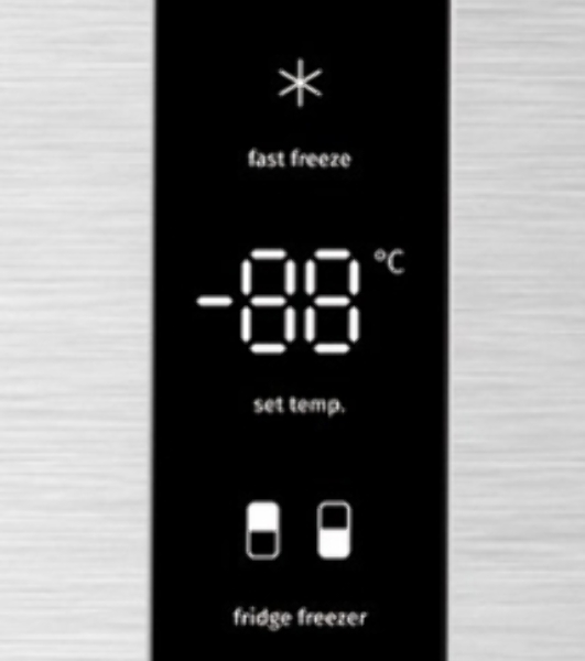 Холодильник Gorenje NRK620FAXL4 серый двухкамерный 238/86л морозилка снизу, No Frost