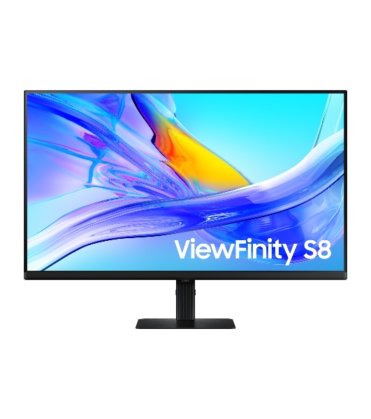 Монитор 32' Samsung ViewFinity S8 S80UD S32D804UAI VA 3840x2160, 60 Гц, 5 мс, 16:9, 350 кд/м², 1xHDMI, 1xDP, 1xUSB-C, 3xUSB, 1xRJ-45, черный