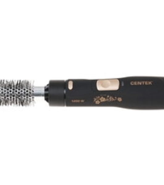 Фен-щётка Centek CT-2059 черный/золотистый, 1200 Вт, 25 мм
