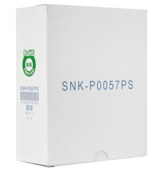 Радиатор Supermicro SNK-P0057PS 1U Passive CPU HS 26-мм Height for Narrow ILM Mounting