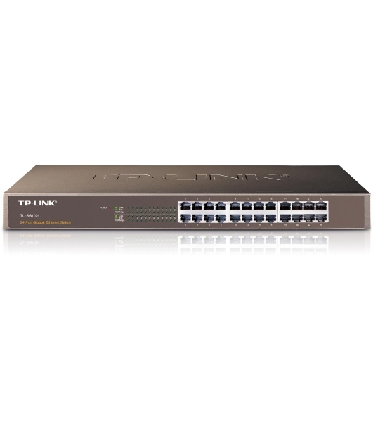 Коммутатор сетевой TP-Link SMB TL-SG1024 Коммутатор 24LAN 10/100/1000Mb/s Unmanagersd Gigabit Rackmount Switch
