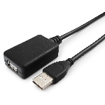 Кабель-удлинитель USB2.0 активный Gembird/Cablexpert UAE-01-10M, AM/AF, 10м, фото3