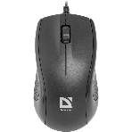 Мышь проводная Defender Optimum MB-160 черный, 1000 dpi, USB, кнопки - 3, фото6