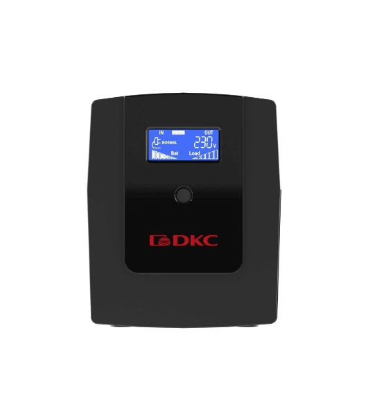 Источник бесперебойного питания DKC INFOLCD1200I ИБП Info LCD 1200В.А IEC C13 (4) USB + RJ45