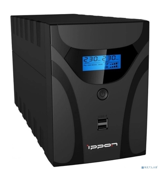 Источник бесперебойного питания Ippon Smart Power Pro II Euro 1600 960Вт 1600ВА черный