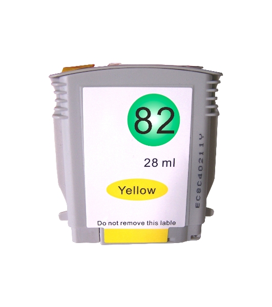 Картридж струйный NVPrint 82 (NV-C4913A) Yellow для HP DesignJet 500/800 (69 мл)