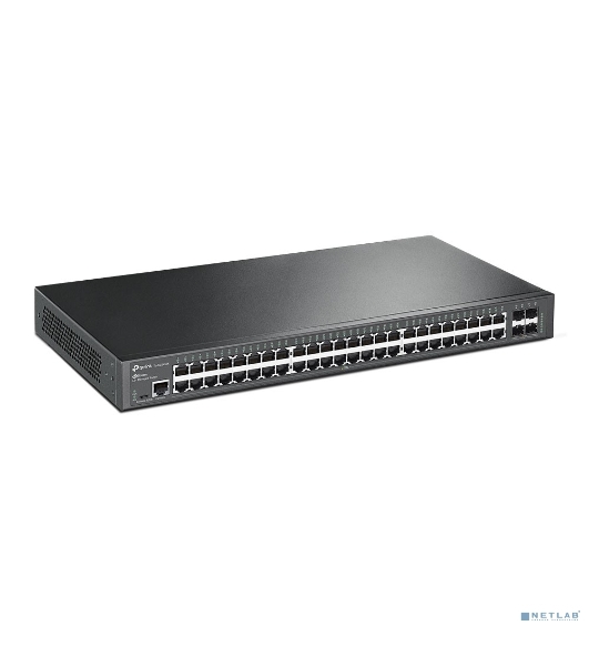 Коммутатор 48-портовый гигабитный управляемый уровня 2+ TP-Link TL-SG3452X JetStream с четырьмя слотами SFP+ 10 Гбит/с