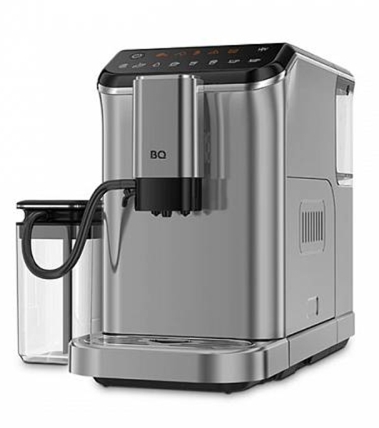 Кофемашина автоматическая BQ CM6001 черный, исп. кофе - зерновой/молотый, 1,5 л, 1450 Вт, 19 бар