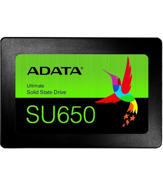 Накопитель SSD ADATA SU650, 240Gb, SATA III, 2.5', R/W 520/450