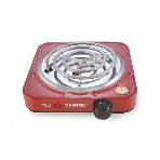 Плита настольная электрическая Centek CT-1508 красный, 1 кВт, ТЭН, конфорки - 1, эмаль, поворотные переключатели, фото4