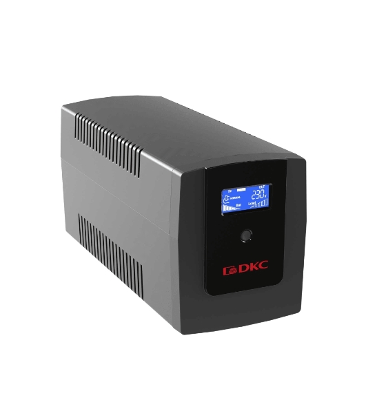 Источник бесперебойного питания DKC INFOLCD1200I ИБП Info LCD 1200В.А IEC C13 (4) USB + RJ45