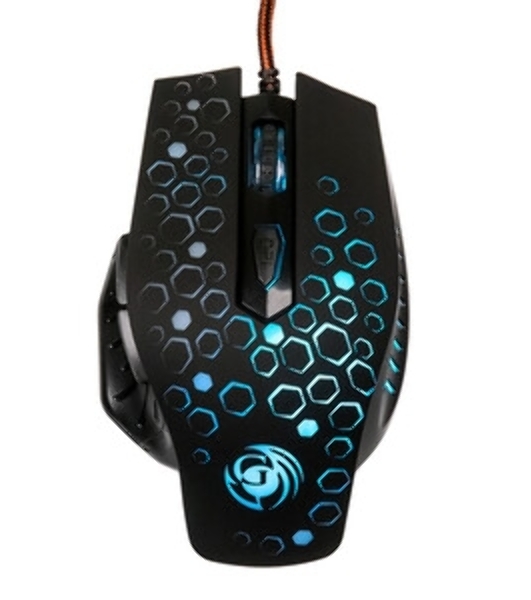 Мышь проводная Dialog Gan-Kata MGK-11U черный, 2400 dpi, USB, кнопки - 6