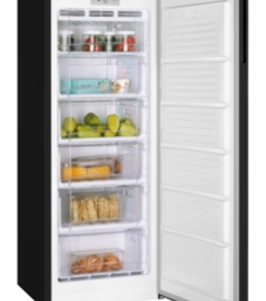 Морозильная камера Nordfrost DF 265 BAP, черный, 210л, 5 ящиков