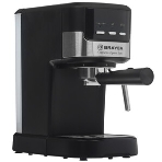 Кофеварка рожковая BRAYER BR1112 черный, исп. кофе - молотый, 1.2 л, 1100 Вт, 20 бар, фото7