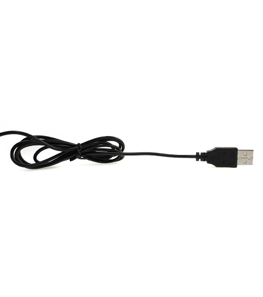 Мышь проводная Crown CMM-31 черный, 1000 dpi, USB, кнопки - 3
