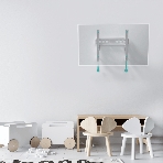 Кронштейн ONKRON TM5W/32-65'' макс 400*400 наклон +12º от стены: 35-145мм, макс вес 68,2кг, встр уровень, белый, фото11