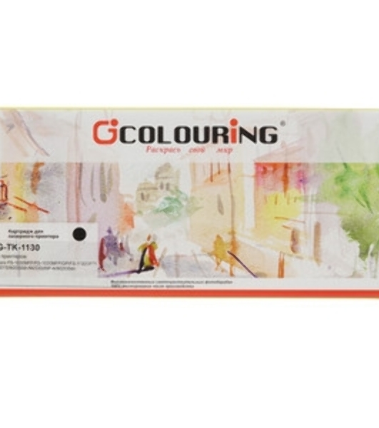 Картридж лазерный Colouring CG-TK-1130 черный (3000 стр.) для Kyocera FS-1030MFP/1030DP/ECOSYS M2030dn/M2530dn