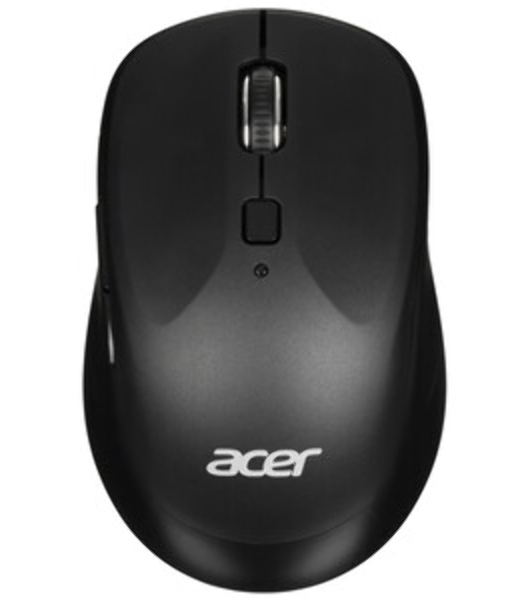 Мышь беспроводная Acer OMR300 черный, 1600 dpi, радиоканал, USB, кнопки - 6