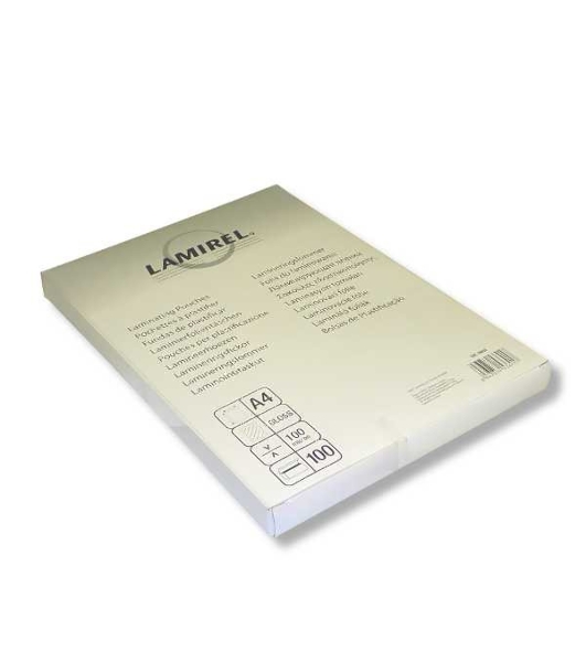 Пленка для ламинирования Lamirel 100мкм A4 (100 шт) глянцевая (LA-78658)