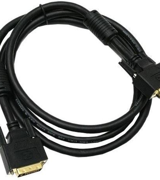 Кабель видео Buro DVI-D(m)/DVI-D(m) 1.8м. феррит.кольца позолоченные контакты черный (DVI-D)