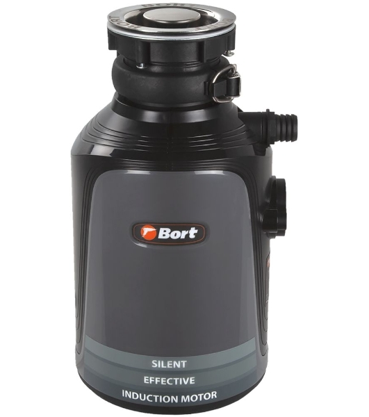 Измельчитель пищевых отходов Bort Alligator Plus, 750 Вт., объем 1 450 мл., пневмовыключатель