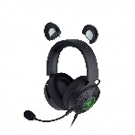 Гарнитура Razer Kraken Kitty V2 Pro чёрный, проводная, USB, подсветка, фото2