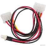 Кабель питания Cablexpert CC-PSU-5, для вентилятора 12V, molex -> molex + 2pin, 15 см, фото3