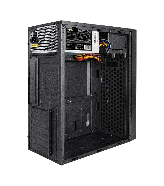Компьютерный корпус Miditower ExeGate AA-442U2-UNS400 (ATX, БП UNS400 с вент. 12см, 1хUSB+2хUSB 3.0, аудио, черный)