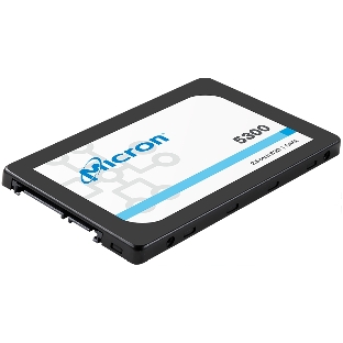Накопитель SSD Crucial Micron 5300 PRO, 7680Gb, SATA III, R/W 540/520