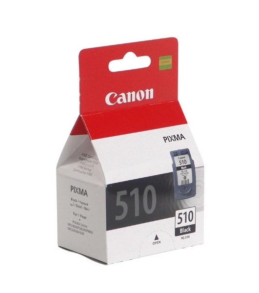 Картридж струйный PG-510Bk (2970B007) черный (220 стр.) для Canon PIXMA MP240, 260, 480, MX320, 330