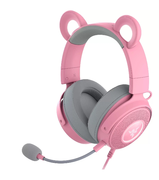 Гарнитура Razer Kraken Kitty V2 Pro розовый, проводная, USB, подсветка