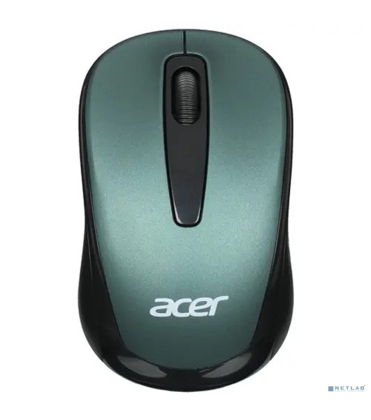 Мышь беспроводная Acer OMR135 зеленый, 1000 dpi, радиоканал, USB, кнопки - 3
