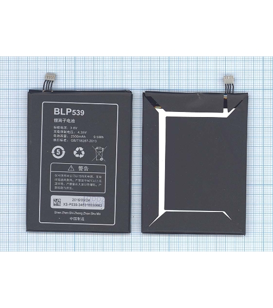 Аккумуляторная батарея BLP539 для OPPO Find5 X909T (старая версия)