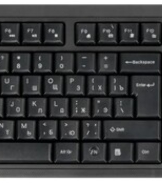 Комплект клавиатура+мышь A4Tech 4200N беспроводной, USB, 1000 DPI, чёрный
