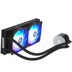 Водяное охлаждение для процессора Thermalright Grand Vision 240 (240mm, LED, Black, ARGB/Fans: 2x120mm, 80.45CFM, 29.4dBA, 2150RPM/Pump height 72.5mm, 6400RPM, Rad thickness 27mm/S: 1700, 1200, 1851, 115X, 2011, 2066, AM5, AM4), фото13