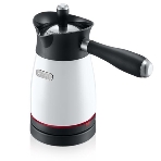 Электрическая турка Centek CT-1080 W (белый) 0.5л, 1000Вт, нерж.сталь, съемная мягкая ручка, крышка, фото4